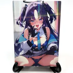 Blue Archive Hayase Yuuka Sexy Hot Anime Waifu Girl Lewd Goddess Story Art Card - Image 2