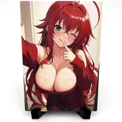 High School DxD Rias Gremory Sexy Anime Waifu Girl Lewd Goddess Story Art Card - Image 1