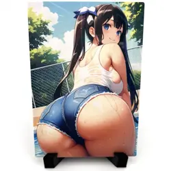 DanMachi Hestia Sexy Anime Waifu Girl Lewd Doujin Goddess Story Holo Art Card - Image 1