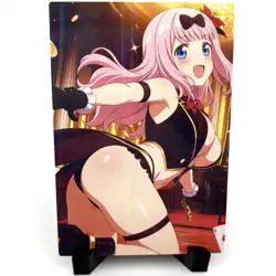 Kaguya-sama: Love Is War Chika Fujiwara Sexy Anime Waifu Girl Goddess Art Card - Image 1