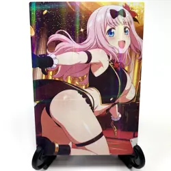 Kaguya-sama: Love Is War Chika Fujiwara Sexy Anime Waifu Girl Goddess Art Card - Image 2