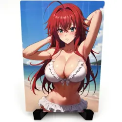 High School DxD Rias Gremory Sexy Hot Anime Waifu Girl Lewd Goddess Story Card - Image 1