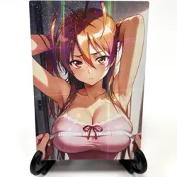 Highschool of the Dead Rei Miyamoto Sexy Anime Waifu Girl Goddess Story Art Card - Image 2