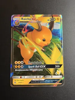 Raichu GX 20/68 - Hidden Fates - Pokemon Card - NM - Image 1