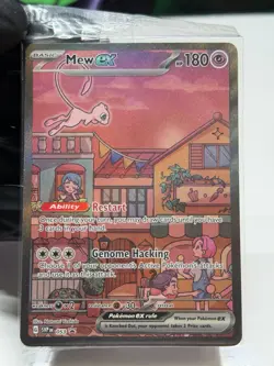 Mew ex 053 Sv: Scarlet & Violet Promo Cards Holo SEALED - Image 1
