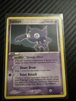 Pokemon EX Power Keepers Rare Card - Sableye 22/108 HP - Image 1