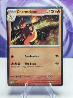 Charmeleon Cosmos Holo 005/165 Sv: Scarlet & Violet Promo Cards Holo NM - Image 1