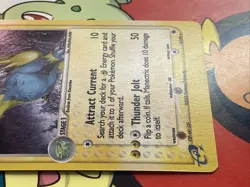 Pokemon Card - Manectric Ruby and Sapphire 9/109 Holo Rare LP Swirl - Image 4