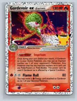 Pokemon Card - Gardevoir ex Celebrations Classic Collection 93/101 Holo - Image 1