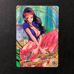 S5122 Very Rare Nico Robin R Gold Holo AR Carddass Japanese One Piece Card F15 - Image 1