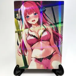 The Quintessential Quintuplets Nino Nakano Sexy Anime Waifu Girl Goddess Card - Image 1