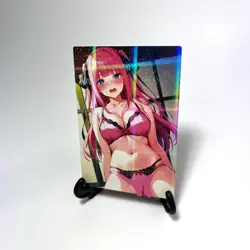 The Quintessential Quintuplets Nino Nakano Sexy Anime Waifu Girl Goddess Card - Image 2