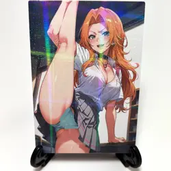 Bleach Rangiku Matsumoto Sexy Hot Anime Waifu Girl Doujin Goddess Story Art Card - Image 1