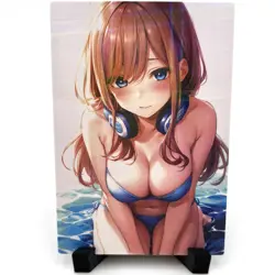 The Quintessential Quintuplets Miku Nakano Sexy Anime Waifu Goddess ACG Card - Image 1