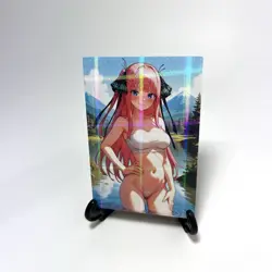 The Quintessential Quintuplets Nino Nakano Sexy Anime Waifu Goddess ACG Art Card - Image 2