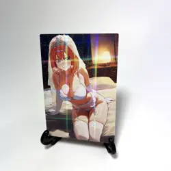5-toubun no Hanayome Yotsuba Nakano Sexy Hot Anime Waifu Girl Goddess Art Card - Image 2