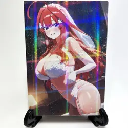 5-toubun no Hanayome Itsuki Nakano Sexy Anime Waifu Girl Goddess ACG Art Card - Image 1