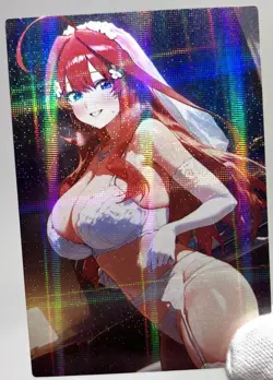 5-toubun no Hanayome Itsuki Nakano Sexy Anime Waifu Girl Goddess ACG Art Card - Image 3