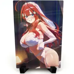 5-toubun no Hanayome Itsuki Nakano Sexy Anime Waifu Girl Goddess ACG Art Card - Image 4
