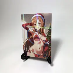 Sword Art Online Yuuki Asuna Sexy Bikini Anime Waifu Girl Goddess Story Art Card - Image 2