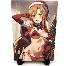 Sword Art Online Yuuki Asuna Sexy Bikini Anime Waifu Girl Goddess Story Art Card - Image 3