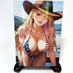 Jujutsu Kaisen Yuki Tsukumo Sexy Bikini Anime Waifu Girl Goddess Story Art Card - Image 1