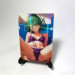 One-Punch Man Tatsumaki Sexy Hot Anime Waifu Girl Doujin Goddess Story Art Card - Image 2