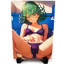 One-Punch Man Tatsumaki Sexy Hot Anime Waifu Girl Doujin Goddess Story Art Card - Image 3