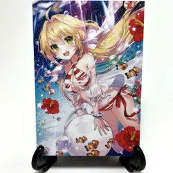 Fate/Grand Order Nero Claudius Sexy Anime Waifu Girl Lewd Goddess Story Art Card - Image 1