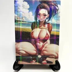 My Hero Academia Momo Yaoyorozu Sexy Anime Waifu Girl Goddess Story ACG Art Card - Image 1