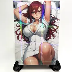Fairy Tail Erza Scarlet Sexy Anime Waifu Girl Lewd Goddess Story ACG Art Card - Image 1