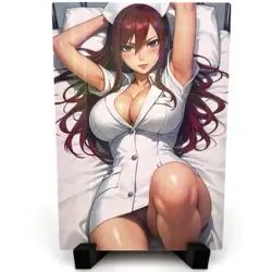 Fairy Tail Erza Scarlet Sexy Anime Waifu Girl Lewd Goddess Story ACG Art Card - Image 4