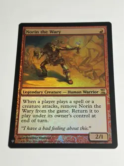 x1 Norin the Wary - Foil R MTG Mystery Booster Retail Exclusives M/NM, English - Image 1