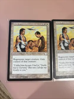 1x Debt of Loyalty LP Weatherlight Regular MTG - Image 1