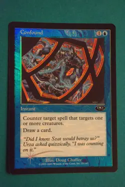 Confound (FOIL) - MTG - Planeshift - Never Played - Magic The Gathering - Image 1