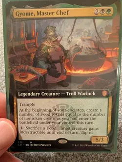 MTG Gyome, Master Chef (Extended Art) NM Regular - Image 1