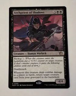 MTG Archpriest of Shadows - March of the Machine LP - Image 1