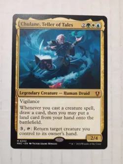 Chulane Teller of Tales 202 M MKC Commander Murders at Karlov Manor NM MTG Magic - Image 1