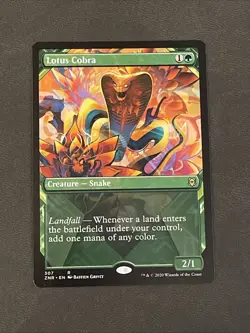 Lotus Cobra timely ramp, any color you NEED. underestimate at your own peril MTG - Image 1