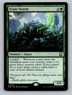 Scute Swarm R Commander: Modern Horizons 3 245 NM - Image 1