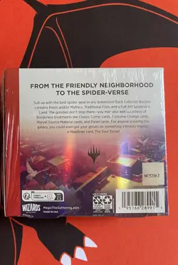 Marvel Spiderman Spider-Man COLLECTOR Booster Box Brand New SEALED Magic MTG - Image 2