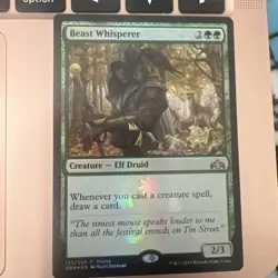 Beast Whisperer Media Promos Foil Mtg - Image 1