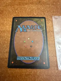 Magic the Gathering MTG Beta Karma Card NM - Image 2