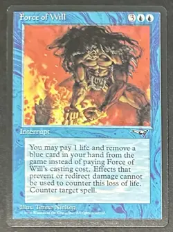 Magic the Gathering Force of Will (Alliances) Card #11 - Image 1