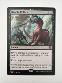 Deadly Rollick Commander Masters Regular - Image 1