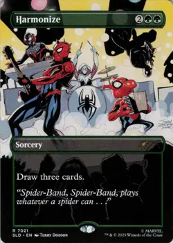 MTG Harmonize (Spidey) (7021) | NM | Secret Lair Spider-Man {SLD} - Image 1