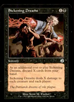 Sickening Dreams LP Light Play Graveborn Deck MTG [8769] - Image 1