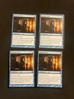 x4 Aqueous Form [Theros] 4x Magic MTG Cards Near Mint - Image 1