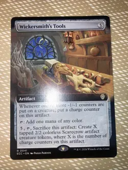 Wickersmith's Tools (Extended Art) Commander: Lorwyn Eclipsed Regular - Image 1