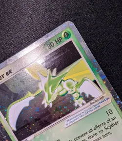 NM Scyther Ex 102/109 Ruby and Sapphire Pokemon TCG Holo Rare - Image 4